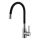 ALVEUS 1144432 - Kitchen faucet with flexible spout MINTAS 34 cm stainless steel/black