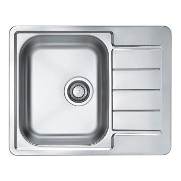 ALVEUS 1144603 - LINE kitchen sink 61.5 x 50 cm stainless steel/satin, without pop-up waste