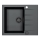 ALVEUS 1148158 - Kitchen sink CADIT 59x50 cm granite/black