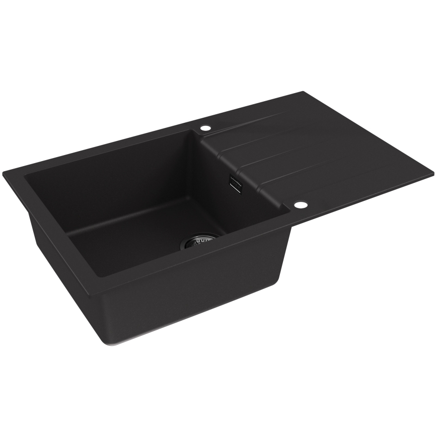 ALVEUS 1148160 - Kitchen sink CADIT 86x50 cm granite/black
