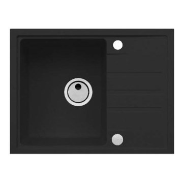 ALVEUS 1149080 - Kitchen sink INTERMEZZO 62x48 cm granite/black