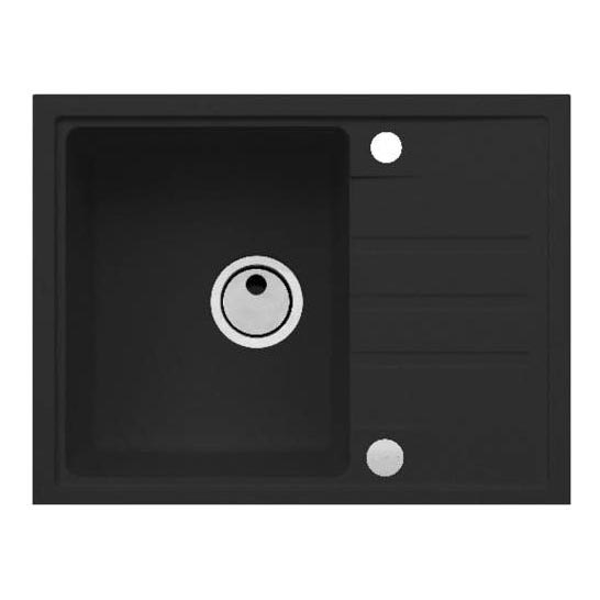 ALVEUS 1149080 - Kitchen sink INTERMEZZO 62x48 cm granite/black