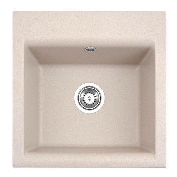 ALVEUS 1149111 - Kitchen sink GEM 50x50 cm granite/beige