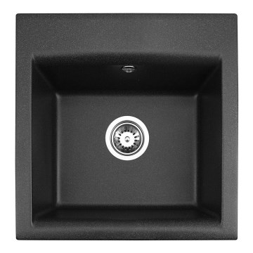 ALVEUS 1149113 - Kitchen sink GEM 50x50 cm granite/black
