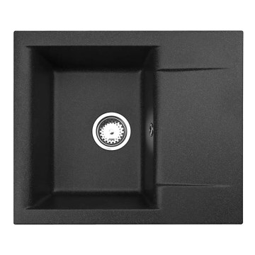 ALVEUS 1149116 - Kitchen sink GEM 59x50 cm granite/black