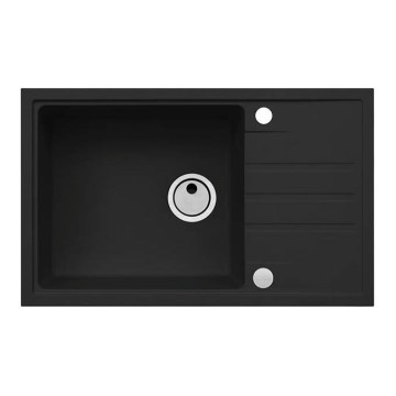 ALVEUS 1149117 - Kitchen sink INTERMEZZO 78x48 cm granite/black
