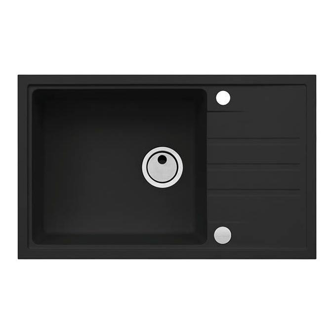 ALVEUS 1149117 - Kitchen sink INTERMEZZO 78x48 cm granite/black