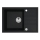 ALVEUS 1149126 - Kitchen sink INTERMEZZO 68x48 cm granite/black