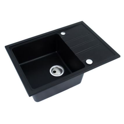ALVEUS 1149126 - Kitchen sink INTERMEZZO 68x48 cm granite/black