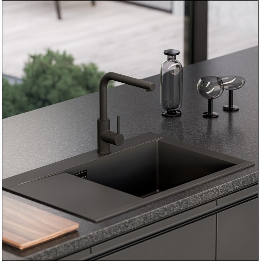 ALVEUS 1149502 - PURE kitchen sink 79 x 51.5 cm granite/anthracite