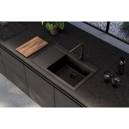 ALVEUS 1149504 - PURE kitchen sink 79 x 51.5 cm granite/black