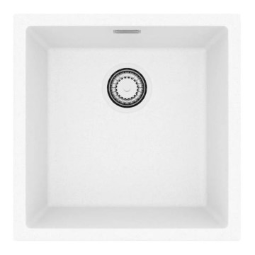 ALVEUS 1150044 - Kitchen sink OMNI 45x45 cm granite/white