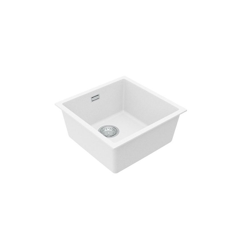 ALVEUS 1150044 - Kitchen sink OMNI 45x45 cm granite/white
