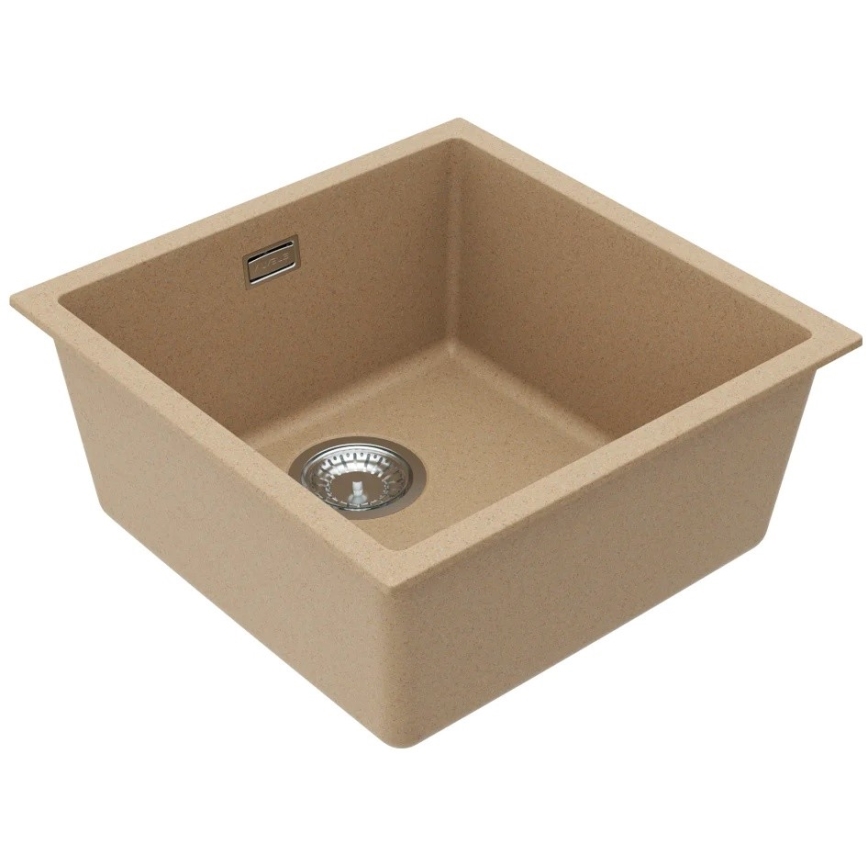 ALVEUS 1150047 - Kitchen sink OMNI 45x45 cm granite/beige