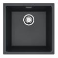 ALVEUS 1150048 - Kitchen sink OMNI 45x45 cm granite/black