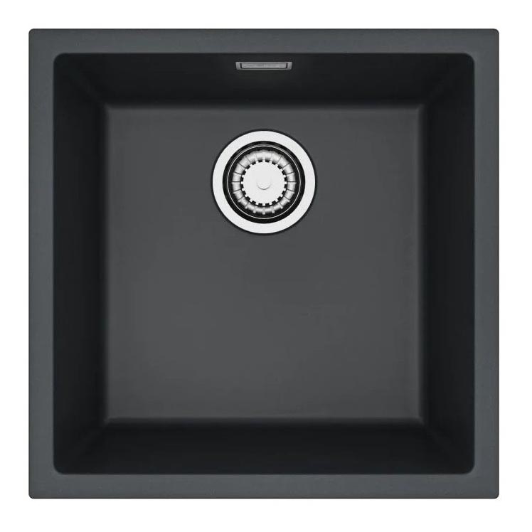 ALVEUS 1150048 - Kitchen sink OMNI 45x45 cm granite/black