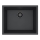 ALVEUS 1150057 - Kitchen sink OMNI 55x45 cm granite/black