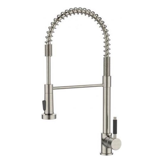 ALVEUS 1150886 - Sink tap with flexible arm with sprayer URBAN 47,1 cm satin