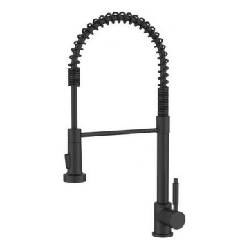 ALVEUS 1150887 - Sink tap with flexible arm with sprayer URBAN 47,1 cm black