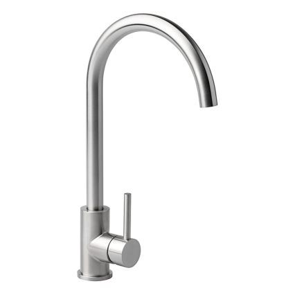 ALVEUS - Kitchen sink BASIC 78 x 43.5 cm matte steel/satin + sink mixer tap VIOLA 36.7 cm brushed stainless steel