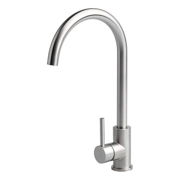 ALVEUS ES3508A - Sink tap VIOLA 36,7 cm brushed steel