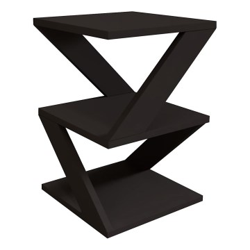 ALVINA Black Shelf
