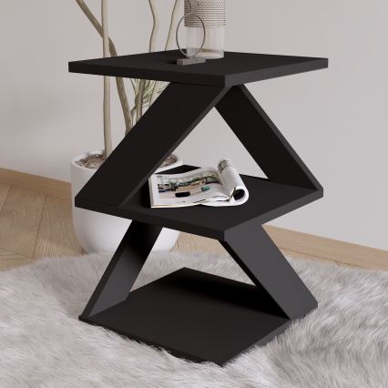 ALVINA Black Shelf