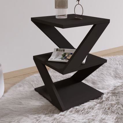 ALVINA Black Shelf