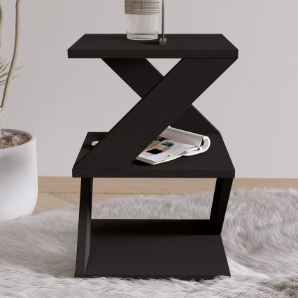 ALVINA Black Shelf