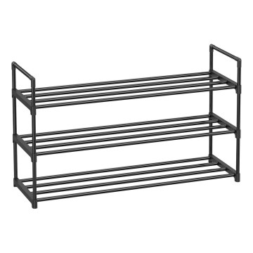 ALVORO Black Shoe Cabinet