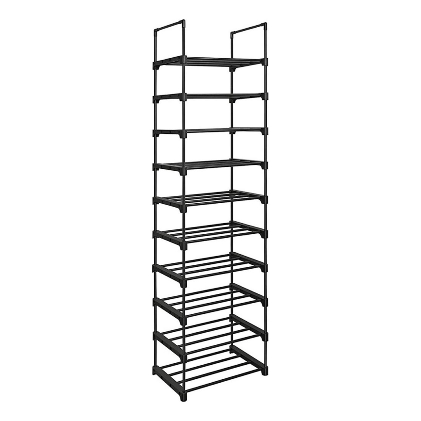 ALVORO Shoe Cabinet, Black