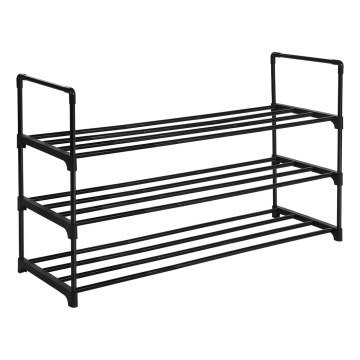 ALVORO Shoe Cabinet – Black