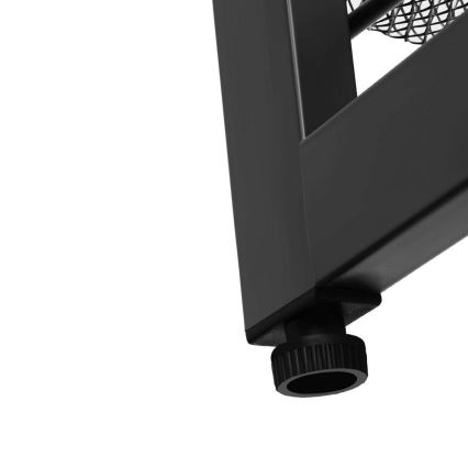 ALVORO Shoe Cabinet, Black
