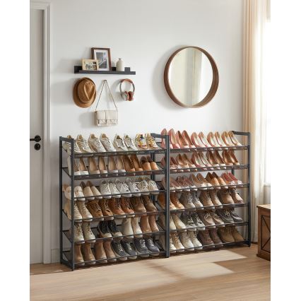 ALVORO Shoe Cabinet, Black
