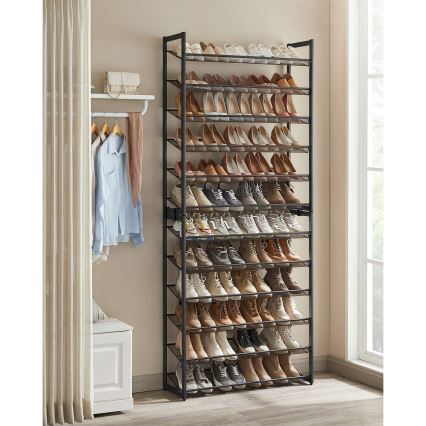 ALVORO Shoe Cabinet, Black