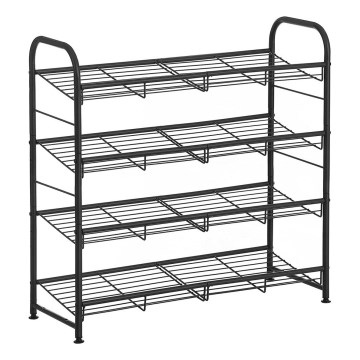 ALVORO Shoe Cabinet, Black