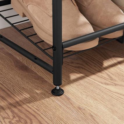 ALVORO Shoe Cabinet, Black