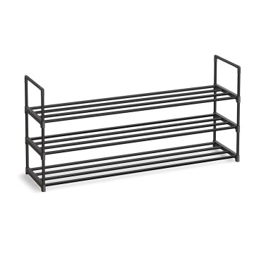 ALVORO shoe cabinet, black