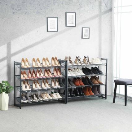 ALVORO Shoe Cabinet, Grey