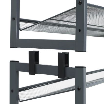 ALVORO Shoe Cabinet, Grey