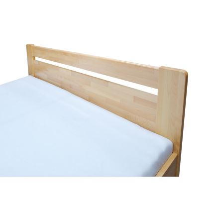 AMARA Solid Beech Double Bed 180x200 cm