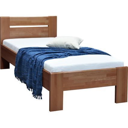 AMBER Single Bed 90x200 cm, Plum