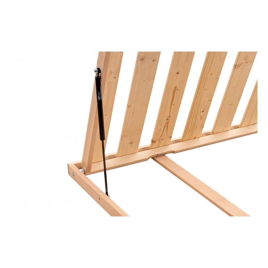 Ambiamo - Fixed slatted bed base with side tilt OSLO 200x90 cm
