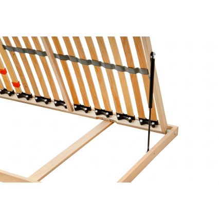 Ambiamo - Flexible slatted bed base with side piston tilt ODENSE 200x90 cm right