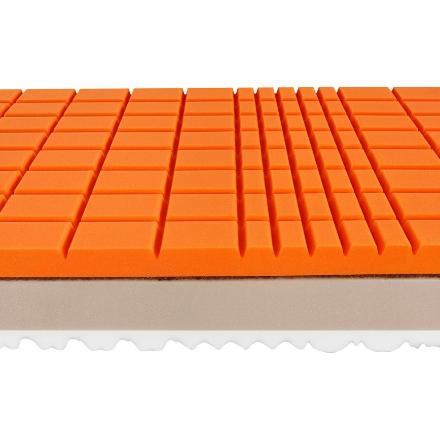 Ambiamo - Foam mattress URANOS 1 180x200 cm coconut