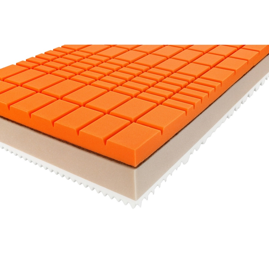 Ambiamo - Foam mattress URANOS 1 180x200 cm coconut