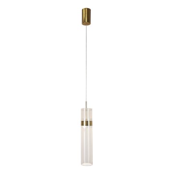 AMBIENTE LED cable-suspended pendant/6W/230V 3000/4000/6000K gold