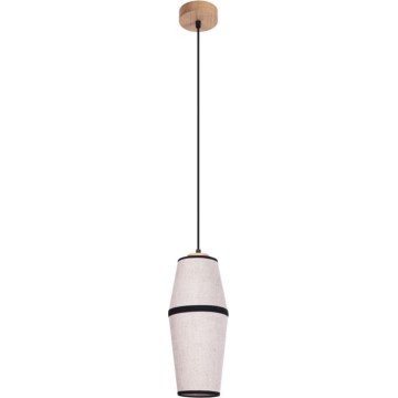 AMIGO Cable Pendant Light 1xE27/25W/230V, Oak