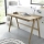 AMIRON Oak Writing Desk