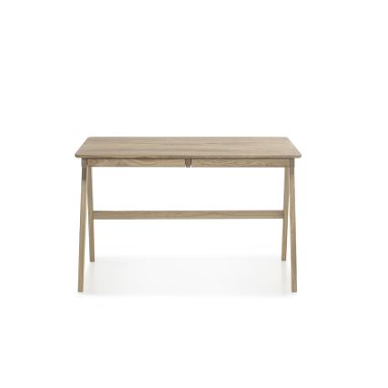AMIRON Oak Writing Desk